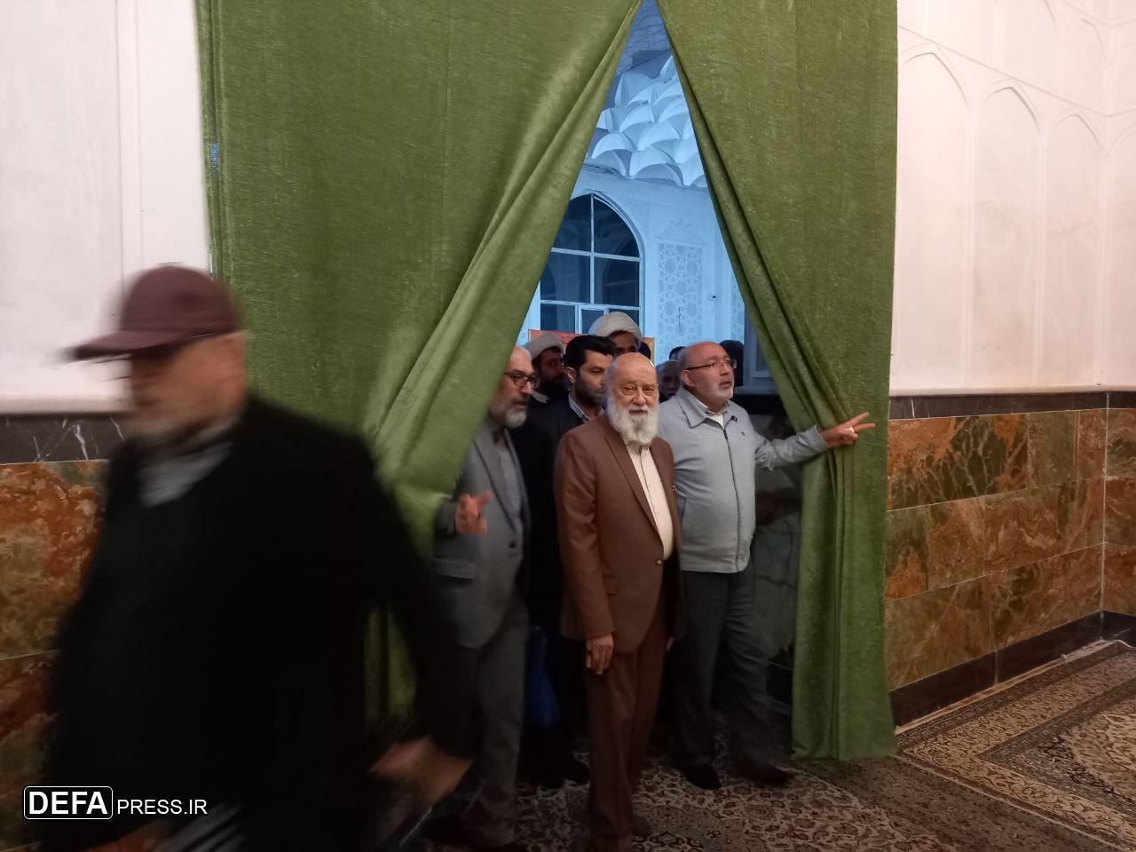 ضریح امامزاده عبدالله(ع) همه‌سین رونمایی شد