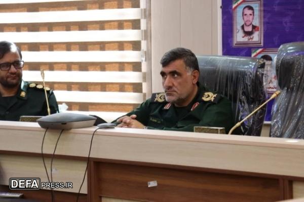 دیدار نوروزی مسئول نمایندگی ولی فقیه در سپاه فتح با فرمانده و رزمندگان تیپ ۴۸ فتح