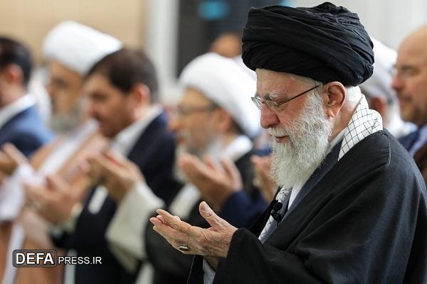 نماز عید فطر به امامت رهبر انقلاب اقامه می‌شود