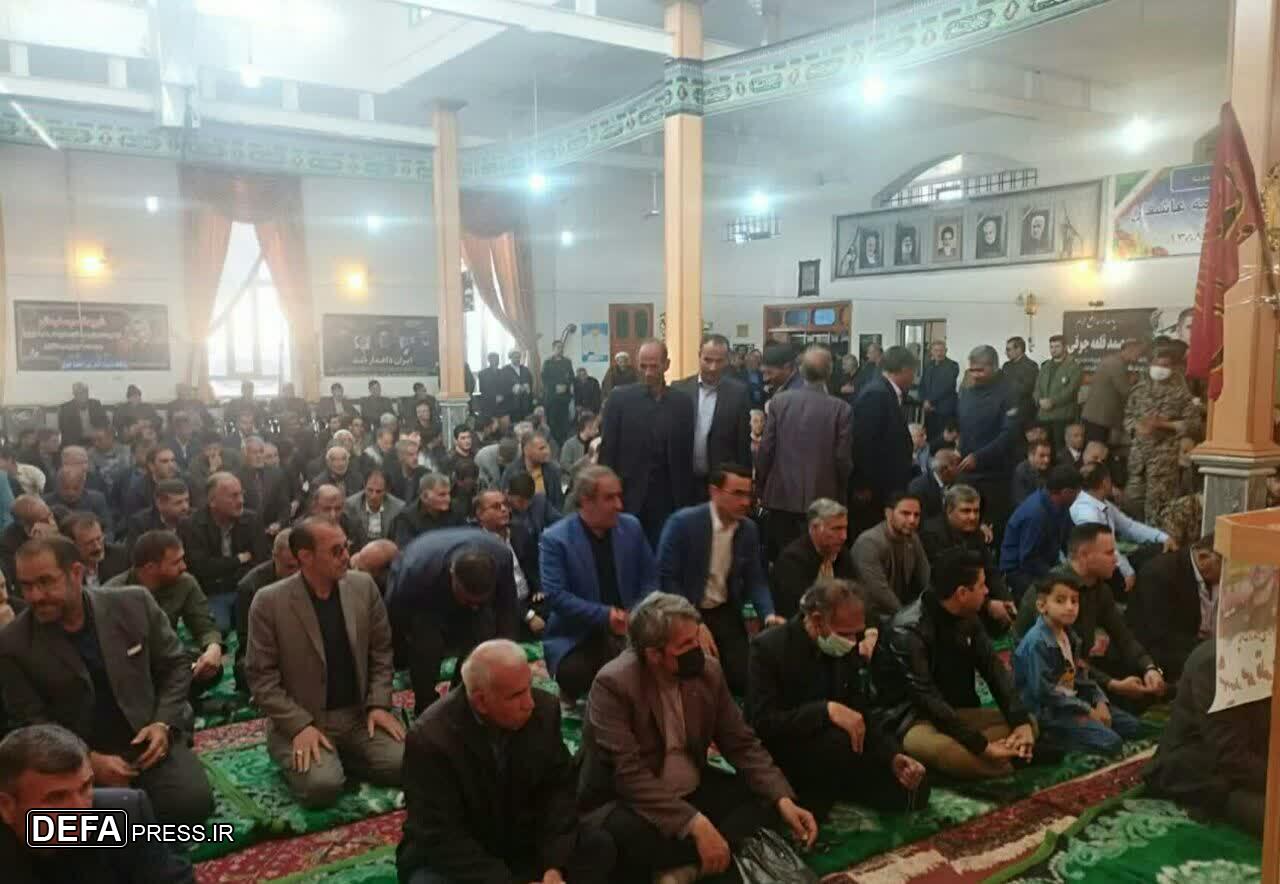 برگزاری مراسم بزرگداشت شهید «قلعه‌جوقی» در ملکان