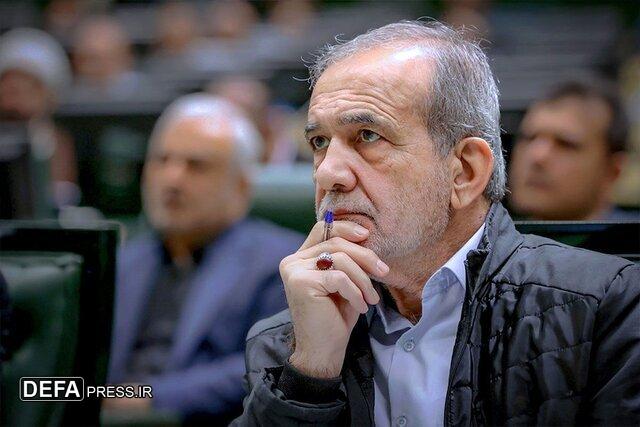 حضور پزشکیان در نشست سراسری استانداران کشور