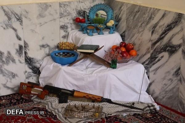چیدمان سفره هفت‌سین به سبک مدافعان وطن+ تصاویر