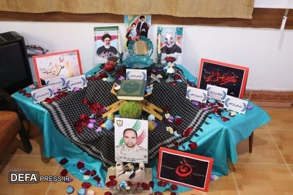چیدمان سفره هفت‌سین به سبک مدافعان وطن+ تصاویر