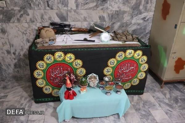 چیدمان سفره هفت‌سین به سبک مدافعان وطن+ تصاویر