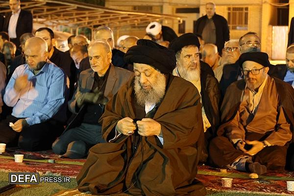 دیدار عیدانه رزمندگان و پیشکسوتان دفاع مقدس با خانواده سردار شهید «علی هاشمی»