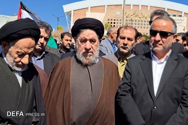 حضور باشکوه مردم در راهپیمایی روز قدس، پاسخی قاطع به جنایات رژیم صهیونیستی است
