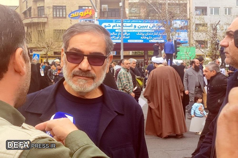 گام‌های استوار مردم تهران برای حمایت از مردم مظلوم فلسطین