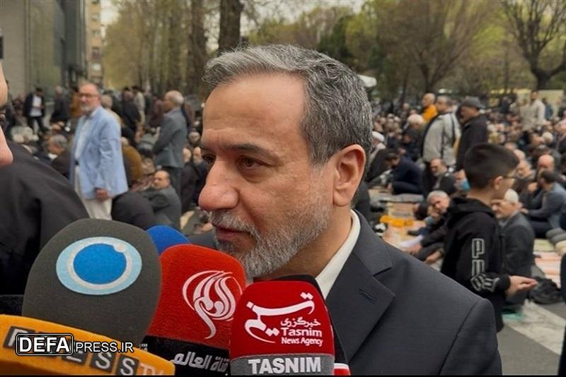 عراقچی: اجازه تهدید ملت ایران را نمی‌دهیم