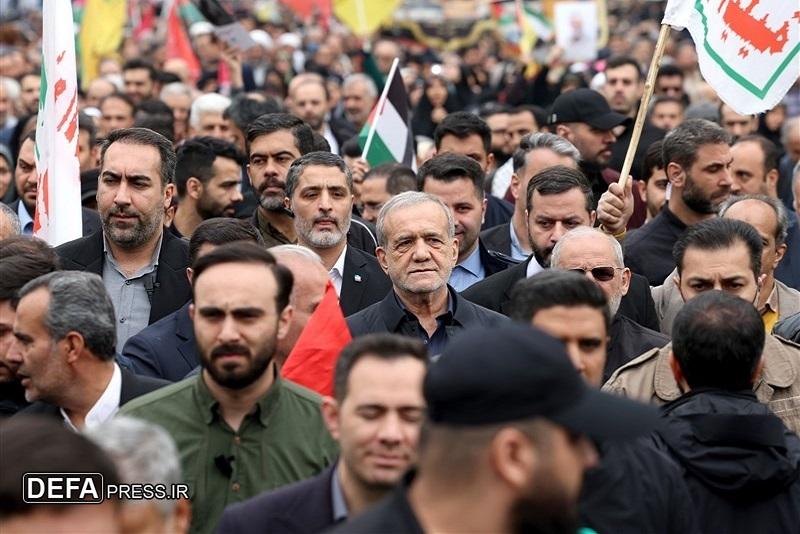 پزشکیان: مدعیان حقوق بشر بگویند مردم غزه چه گناهی دارند