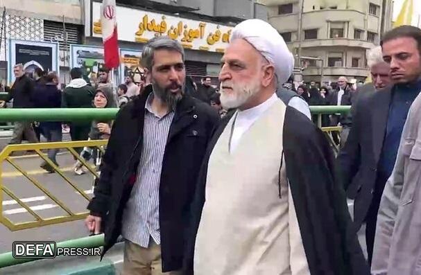 گام‌های استوار مردم تهران برای حمایت از مردم مظلوم فلسطین