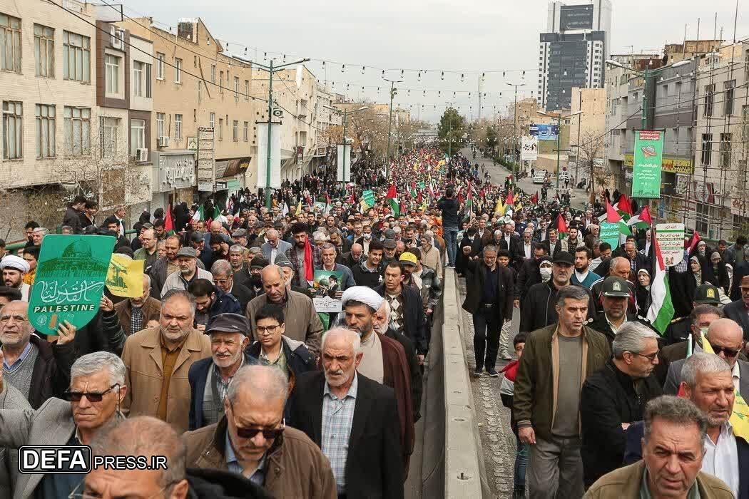 غلبه گفتمان مقاومت بر گفتمان سازش در طوفان الاقصی/ روز قدس لیلة القدر فلسطین است