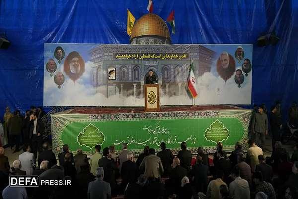 سفرنامه دستیار و مشاور عالی فرمانده معظم کل قوا در روز جهانی قدس به استان سمنان