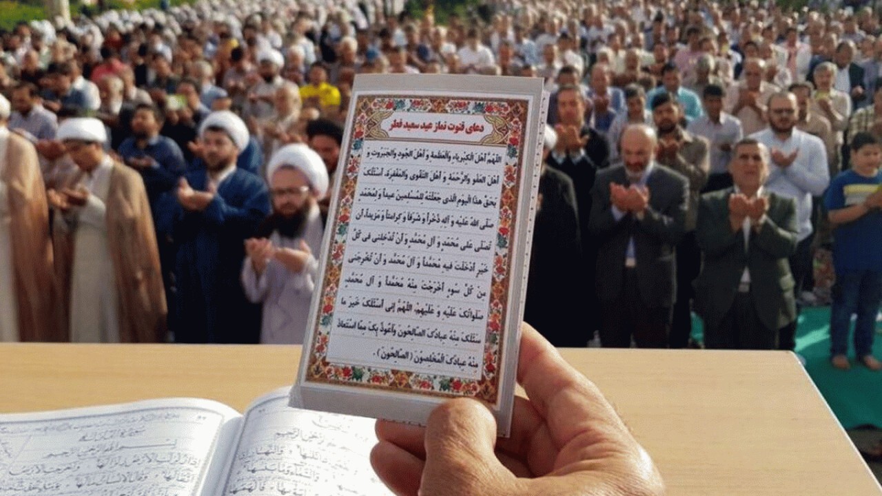 اقامه نماز عید سعید فطر در حرم مطهر شاهچراغ (ع)