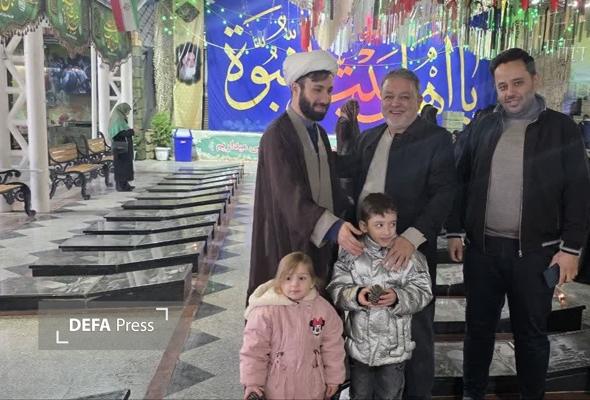 محفل معنوی شب یلدا و گرامی‌داشت حلول ماه رجب در جوار شهدای امامزاده ابراهیم (ع) ملارد برگزار شد+تصاویر