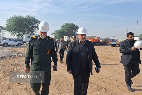 بازدید معاون هماهنگ کننده و رئیس سازمان امور موزههای بنیاد از پروژه موزه دفاع مقدس و مقاومت خوزستان بازدید معاون هماهنگ کننده و رئیس سازمان امور موزههای بنیاد از پروژه موزه دفاع مقدس و مقاومت خوزستان