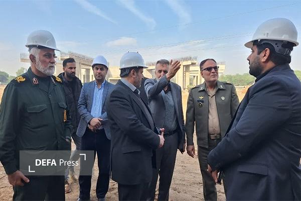 بازدید معاون هماهنگ کننده و رئیس سازمان امور موزههای بنیاد از پروژه موزه دفاع مقدس و مقاومت خوزستان بازدید معاون هماهنگ کننده و رئیس سازمان امور موزههای بنیاد از پروژه موزه دفاع مقدس و مقاومت خوزستان