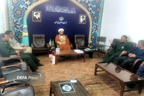 مدیرکل حفظ آثار کرمان و امام جمعه گلباف بر ترویج فرهنگ مقاومت تأکید کردند