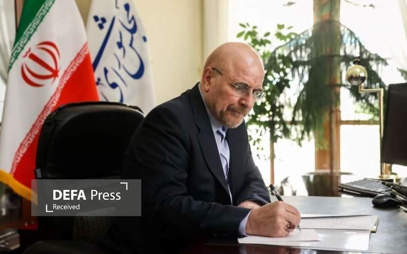 قالیباف انتخاب رئیس مجلس نمایندگان عراق را تبریک گفت
