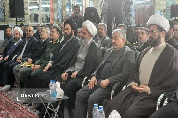 دومین سالگرد شهید سرافراز سید رضی موسوی در مهدیشهر برگزار شد