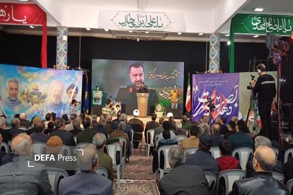 دومین سالگرد شهید سرافراز سید رضی موسوی در مهدیشهر برگزار شد