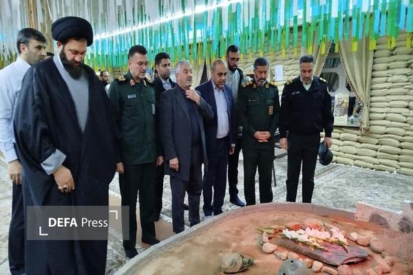 دومین سالگرد شهید سرافراز سید رضی موسوی در مهدیشهر برگزار شد