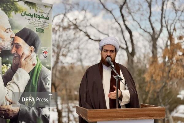 برگزاری مراسم غبارروبی گلزار مطهر شهدای همدان به مناسبت روز جهانی مقاومت + تصاویر