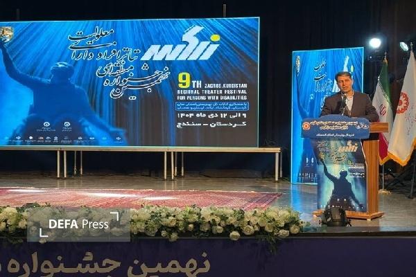 جامعه معلولان سرمایه مغفول مانده فرهنگ و هنر کشور است