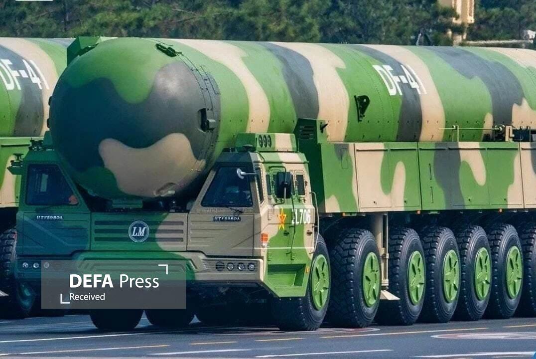 موشک «دانگ فنگ ۴۱ (DF-۴۱)»؛ برگ برنده چین در مقابل اقدامات آمریکا موشک «دانگ فنگ ۴۱ (DF-۴۱)»؛ برگ برنده چین در مقابل اقدامات آمریکا