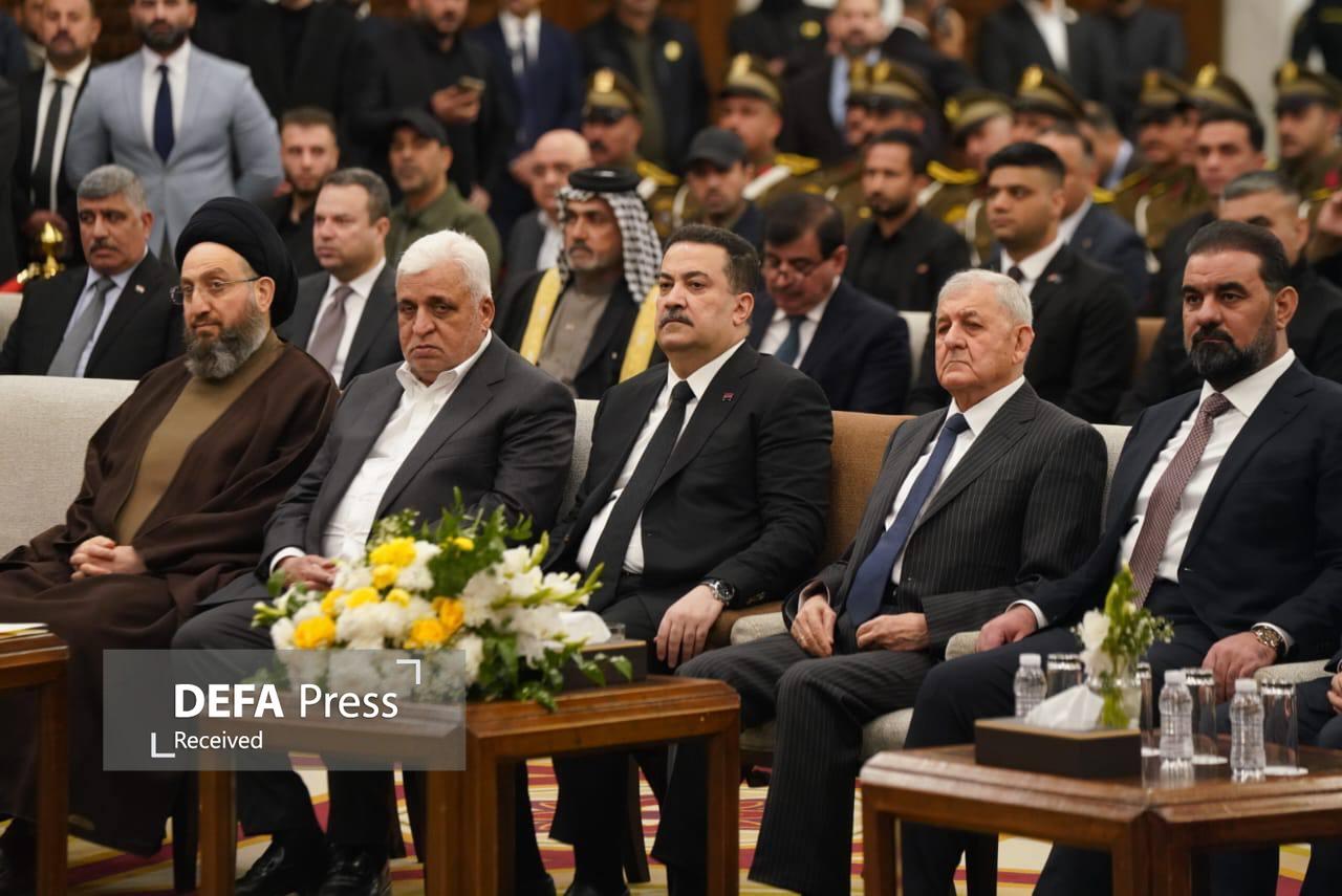 مراسم ششمین سالگرد فرماندهان النصر در بغداد مراسم ششمین سالگرد فرماندهان النصر در بغداد