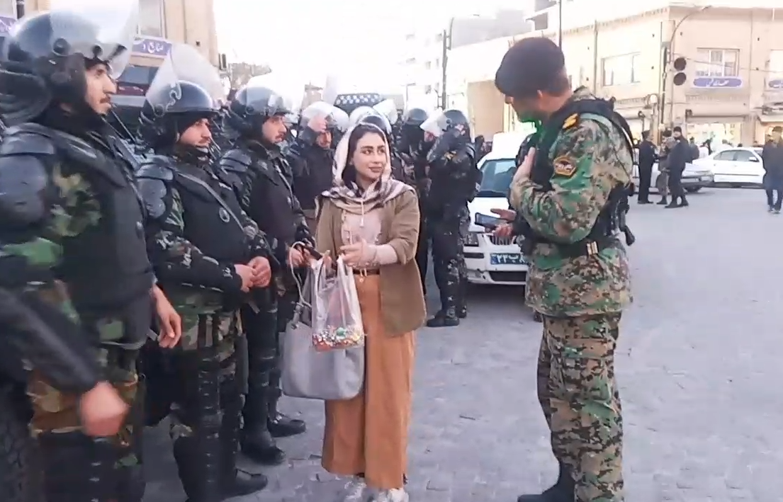 فیلم/ قدردانی شهروندان زنجانی از تامین امنیت توسط یگان ویژه