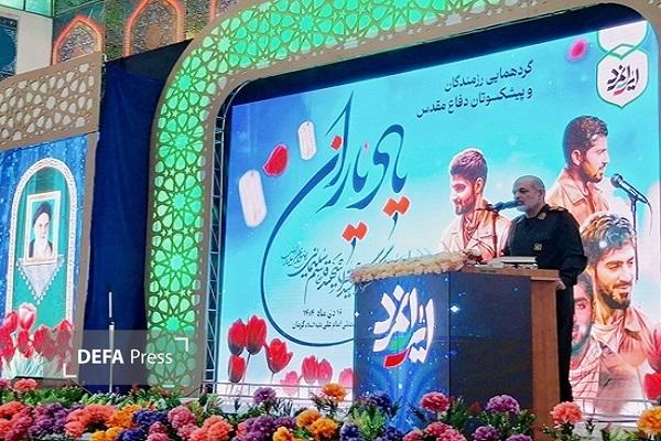 سردار وحیدی در کرمان: «طوفانالاقصی» نتیجه مقاومت پایهگذاری شده توسط شهید سلیمانی است/ شهید سلیمانی مکتب وحدتگرا و نقطه اتصال ملتهاست سردار وحیدی در کرمان: «طوفانالاقصی» نتیجه مقاومت پایهگذاری شده توسط شهید سلیمانی است/ شهید سلیمانی مکتب وحدتگرا و نقطه اتصال ملتهاست