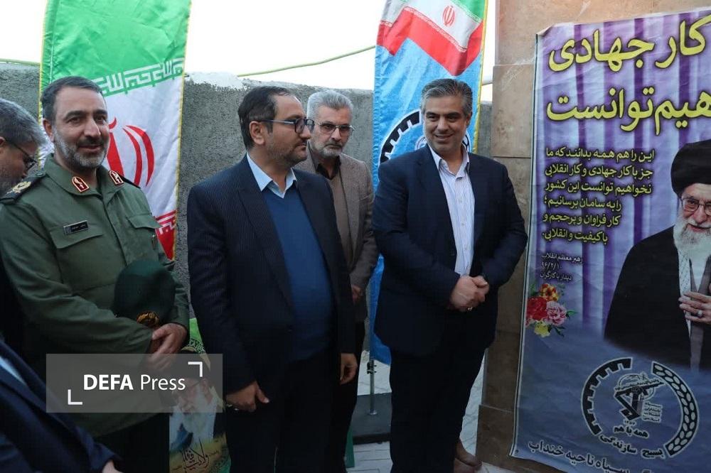 واگذاری واحدهای مسکونی محرومان در خنداب با مشارکت بسیج سازندگی و نهادهای حمایتی