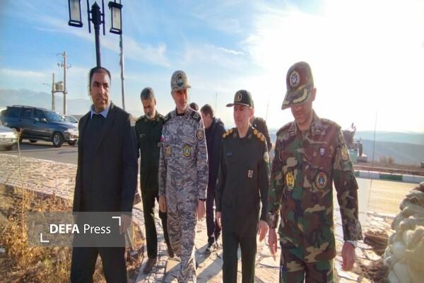 بازدید رئیس سازمان پیشکسوتان دفاع مقدس و مقاومت از موزه دفاع مقدس قزوین