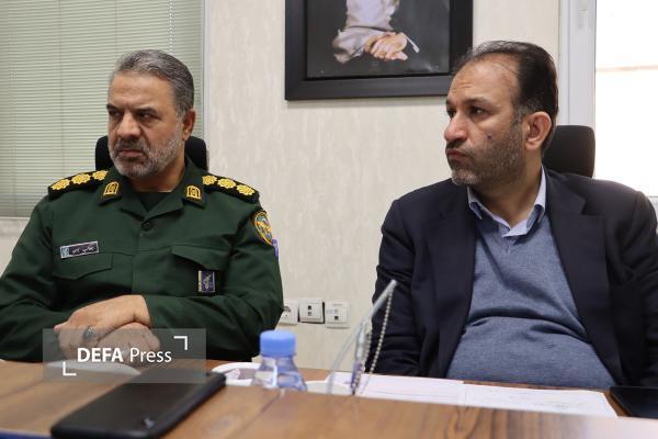 دیدار مدیرکل حفظ آثار و نشر ارزش‌های دفاع مقدس و مقاومت خراسان رضوی با مدیرکل راه و شهرسازی استان+ تصاویر