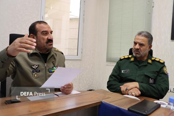 دیدار مدیرکل حفظ آثار و نشر ارزش‌های دفاع مقدس و مقاومت خراسان رضوی با مدیرکل راه و شهرسازی استان+ تصاویر