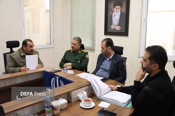 دیدار مدیرکل حفظ آثار و نشر ارزش‌های دفاع مقدس و مقاومت خراسان رضوی با مدیرکل راه و شهرسازی استان+ تصاویر
