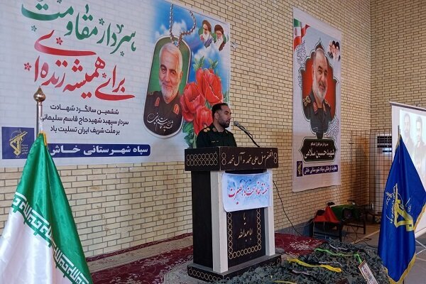 شهید سلیمانی؛ الگوی مقاومت در شرایط سخت است