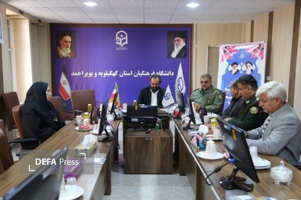 لزوم بهره‌گیری از ظرفیت دانشگاه‌ها برای گسترش فرهنگ ایثار و مقاومت در کهگیلویه و بویراحمد