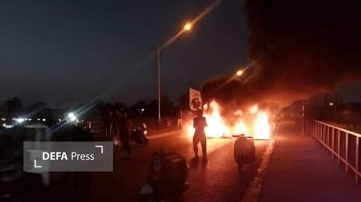 تخریب بخشی از مراجع قضایی سمنان به دست اغتشاشگران