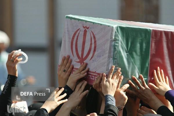 برگزاری آئین تشییع و وداع با پیکر ۵ شهید حافظ امنیت در مازندران