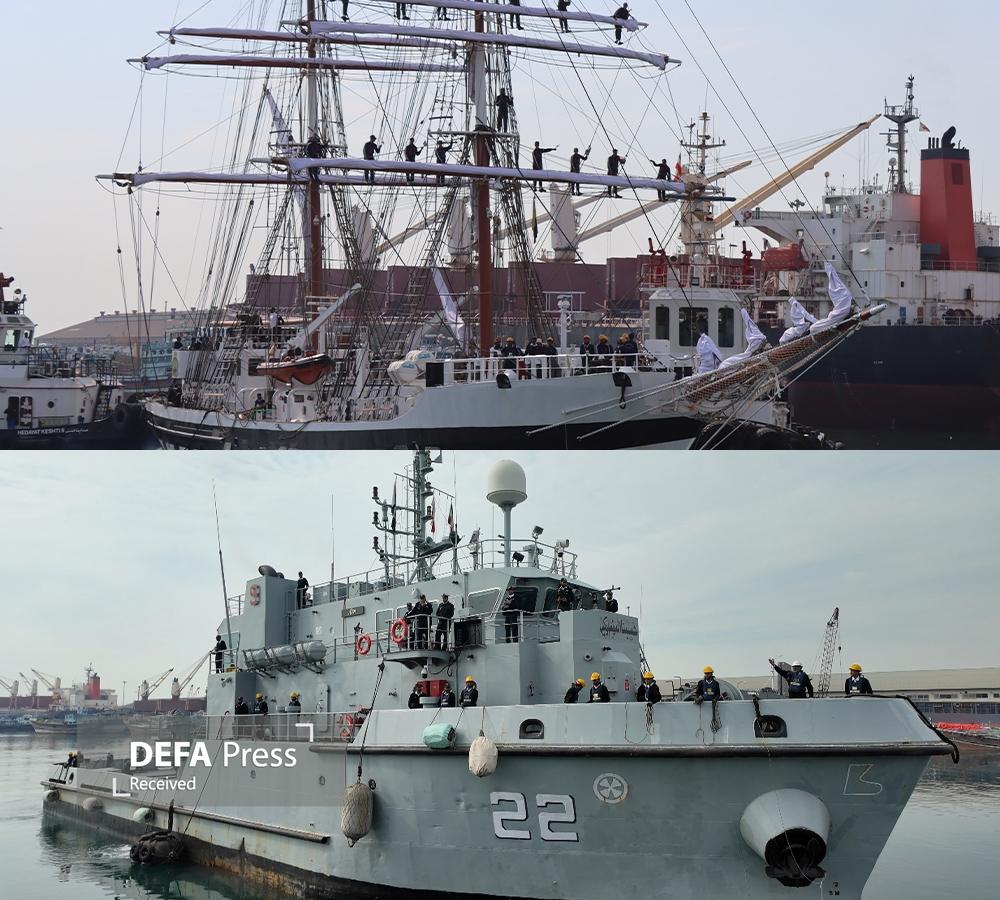 پهلوگیری ناوگروه صلح و دوستی نیروی دریایی پاکستان در بندرعباس پهلوگیری ناوگروه صلح و دوستی نیروی دریایی پاکستان در بندرعباس