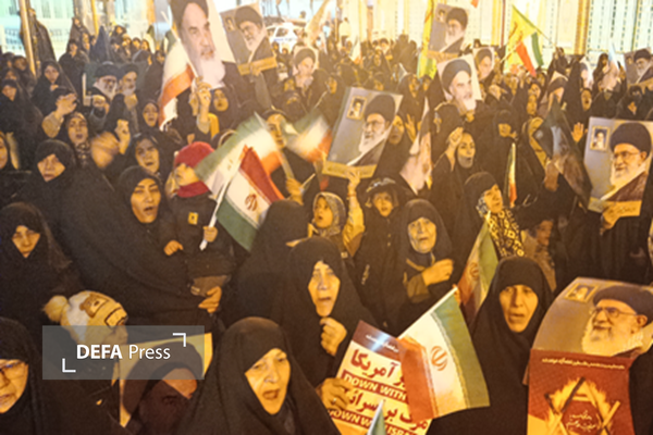 طنین بانگ اعتراض مردم سرخه در محکومیت اغتشاشگران