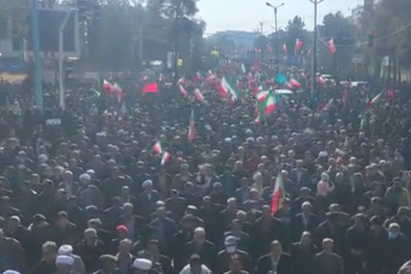 کلیپ/بانگ اعتراض مردم کرمان در محکومیت اغتشاشگران