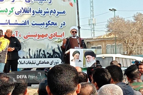 این روز‌ها دست پلید و تجاوزگر دشمن از آستین اغتشاشگران بیرون آمده است