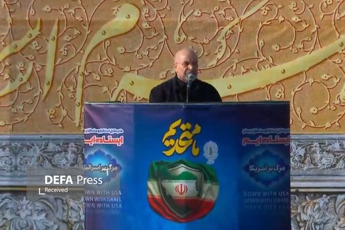 قالیباف: آمریکا و رژیم صهیونیستی به دنبال جنگ داخلی بودند قالیباف: آمریکا و رژیم صهیونیستی به دنبال جنگ داخلی بودند