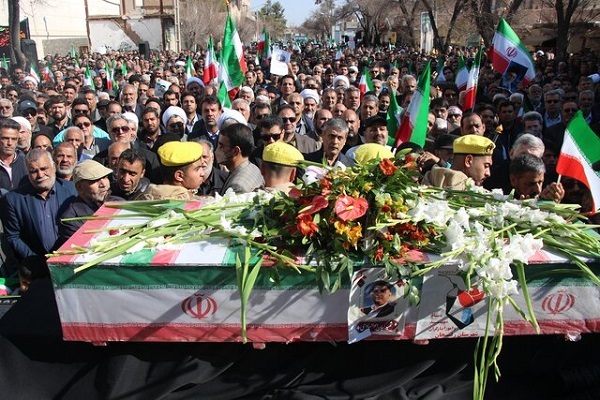 رفسنجانی‌ها با شهید «کیان ابوالهادی» وداع کردند