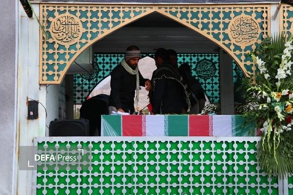 پیکر شهید مدافع امنیت در خواف تشییع شد پیکر شهید مدافع امنیت در خواف تشییع شد