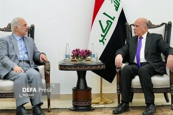 معاون عراقچی با فؤاد حسین دیدار کرد معاون عراقچی با فؤاد حسین دیدار کرد