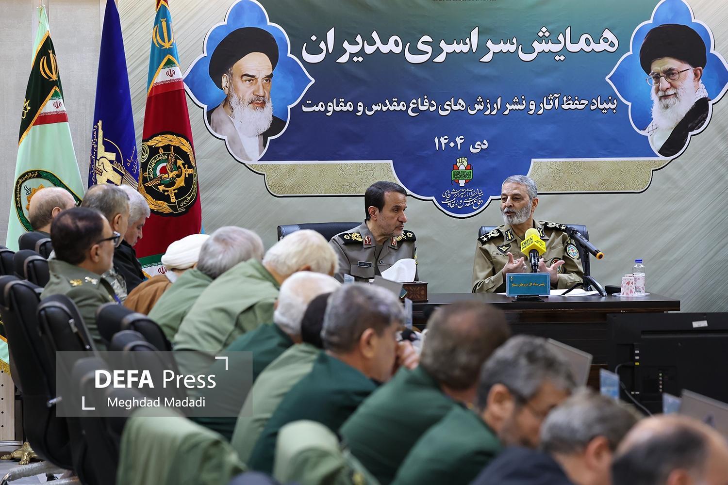 سرلشکر موسوی: اقدامات تروریست‌های مسلح در ادامه جنگ ۱۲ روزه است