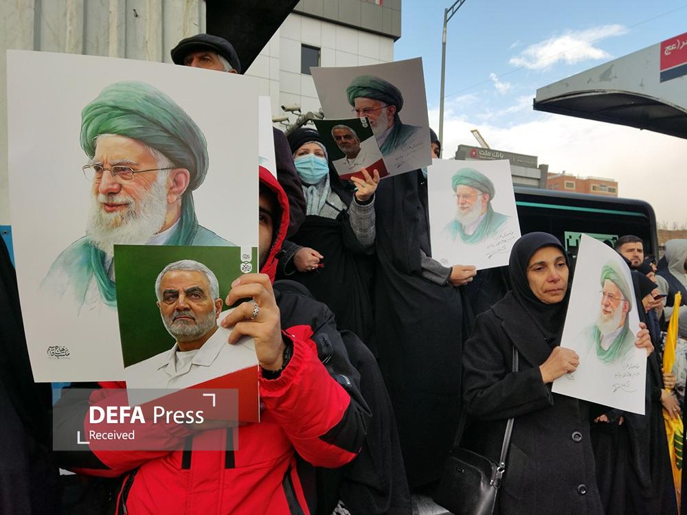 «اتحاد مقدس» زیر تابوت شهدای مدافع امنیت